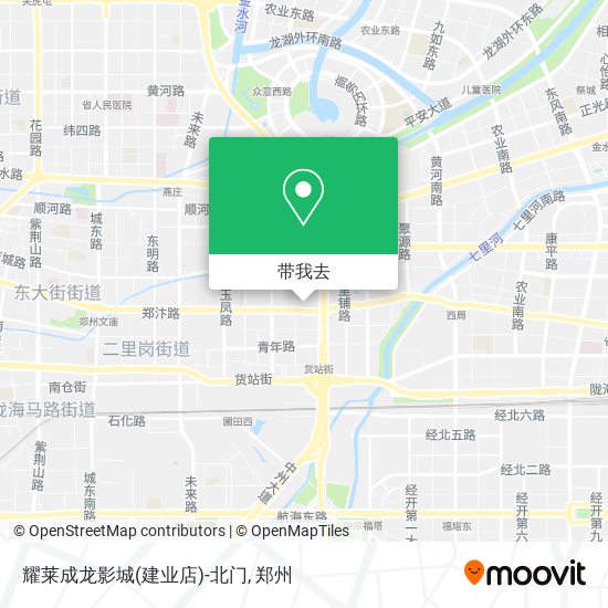 耀莱成龙影城(建业店)-北门地图