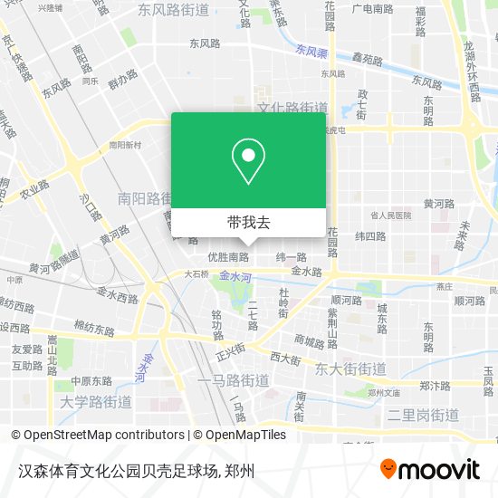 汉森体育文化公园贝壳足球场地图