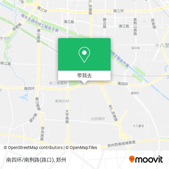 南四环/南荆路(路口)地图