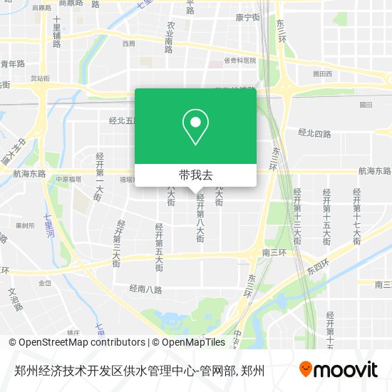 郑州经济技术开发区供水管理中心-管网部地图