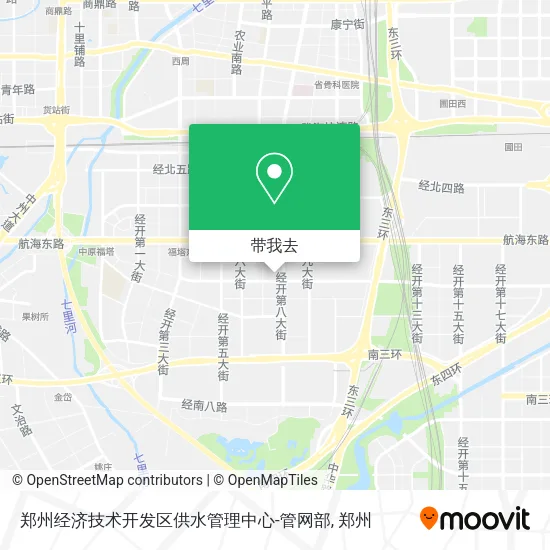 郑州经济技术开发区供水管理中心-管网部地图