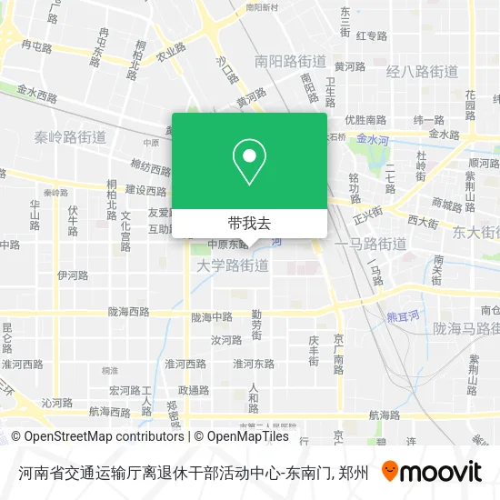 河南省交通运输厅离退休干部活动中心-东南门地图