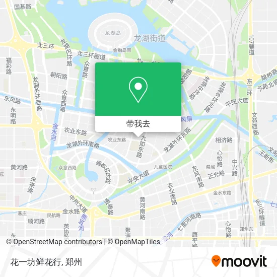 花一坊鲜花行地图