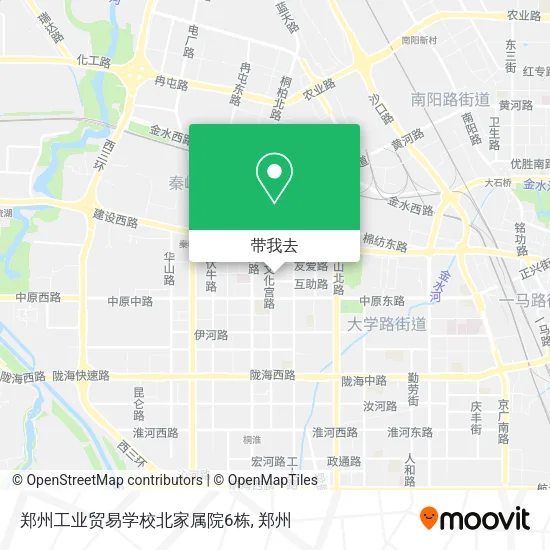 郑州工业贸易学校北家属院6栋地图