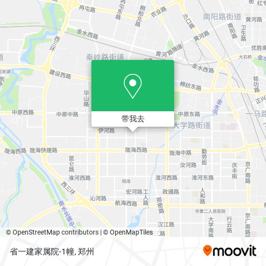 省一建家属院-1幢地图