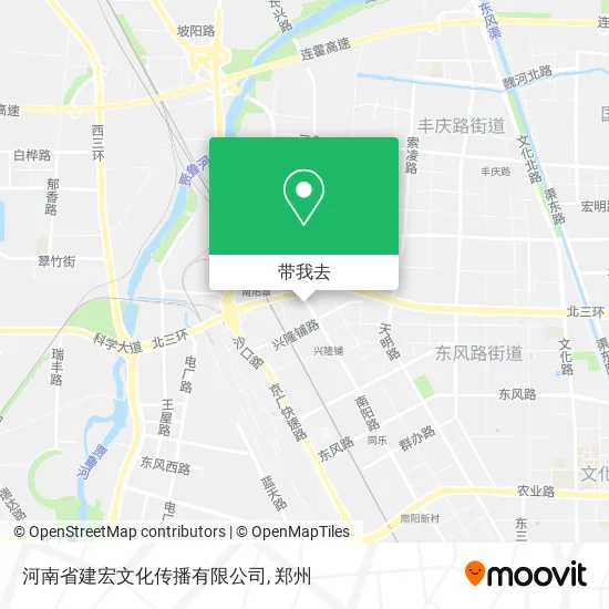 河南省建宏文化传播有限公司地图