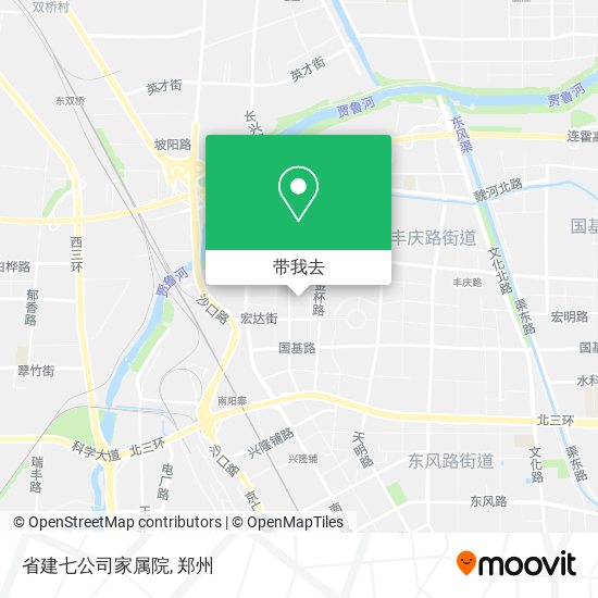 省建七公司家属院地图