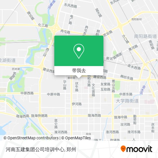 河南五建集团公司培训中心地图