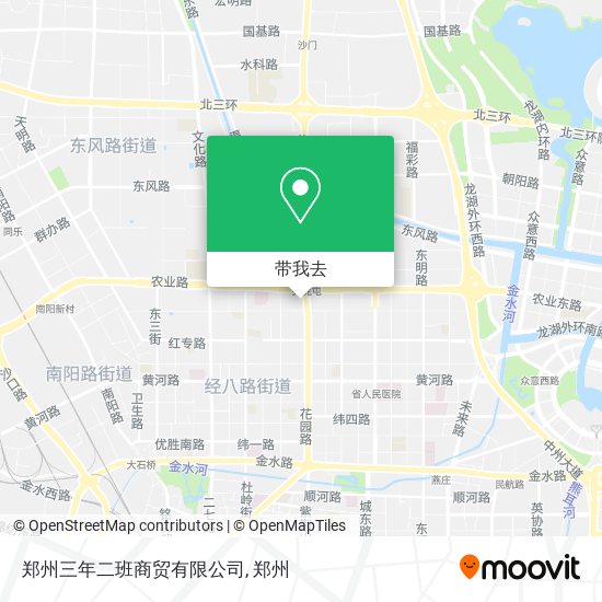 郑州三年二班商贸有限公司地图