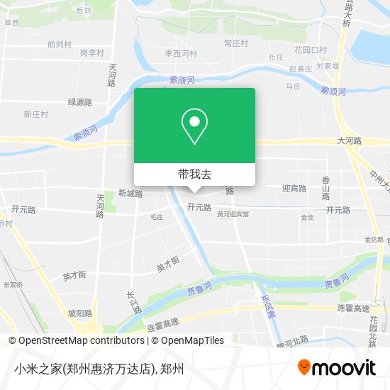 小米之家(郑州惠济万达店)地图