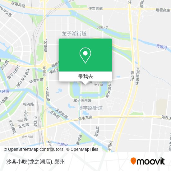 沙县小吃(龙之湖店)地图
