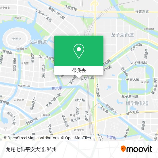 龙翔七街平安大道地图