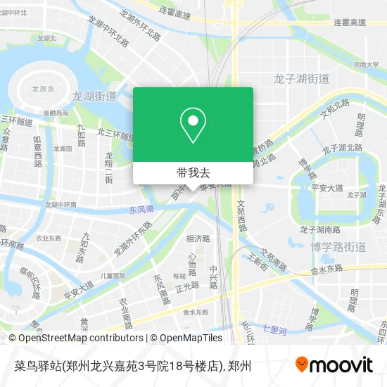菜鸟驿站(郑州龙兴嘉苑3号院18号楼店)地图