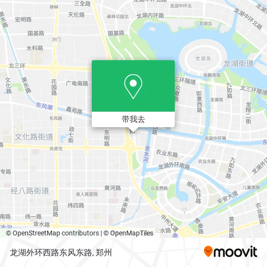龙湖外环西路东风东路地图