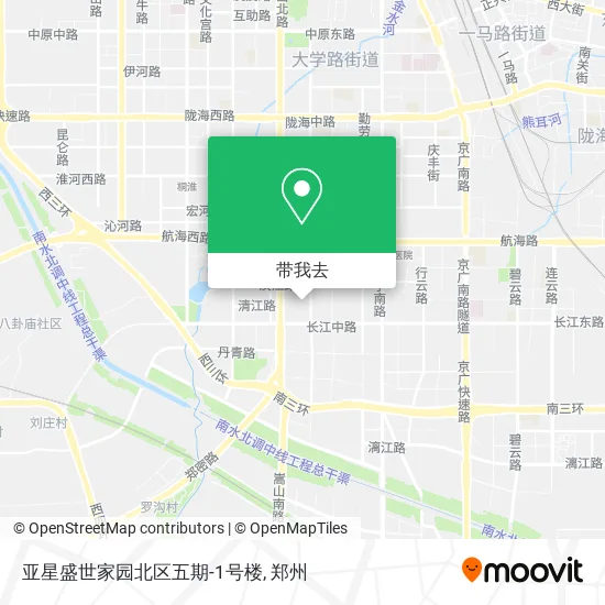亚星盛世家园北区五期-1号楼地图