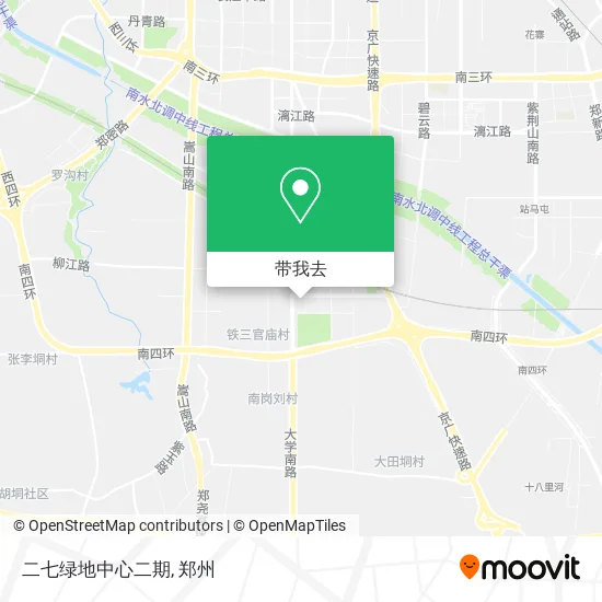 二七绿地中心二期地图