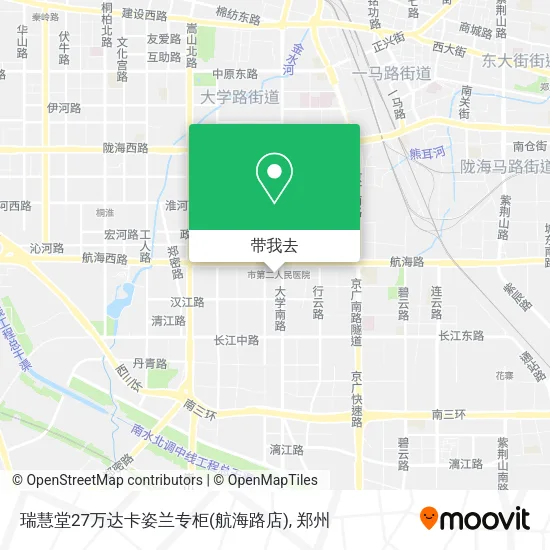 瑞慧堂27万达卡姿兰专柜(航海路店)地图