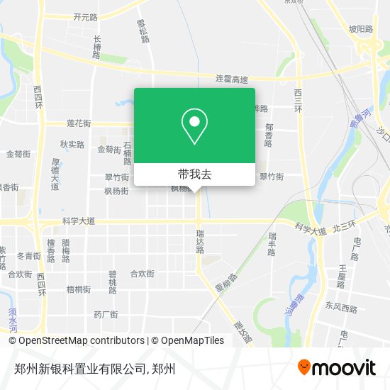 郑州新银科置业有限公司地图
