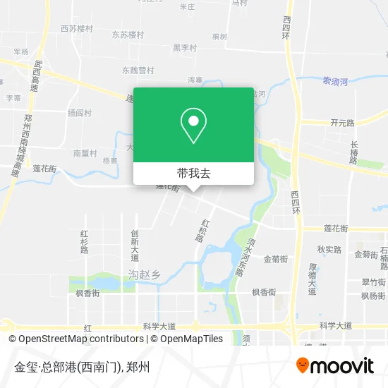 金玺·总部港(西南门)地图