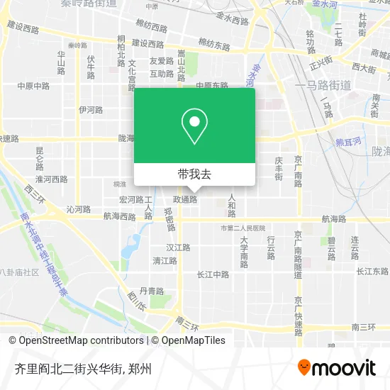 齐里阎北二街兴华街地图