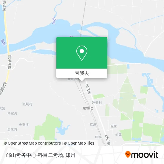 邙山考务中心-科目二考场地图