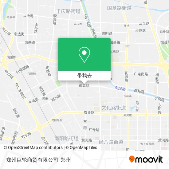 郑州巨轮商贸有限公司地图