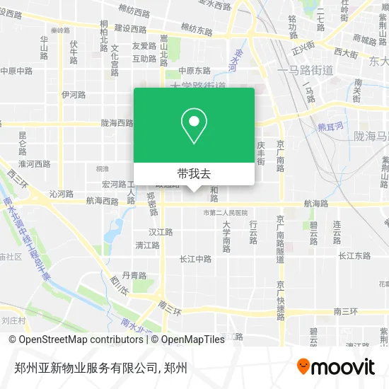 郑州亚新物业服务有限公司地图