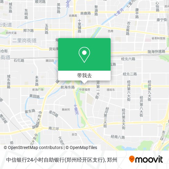中信银行24小时自助银行(郑州经开区支行)地图