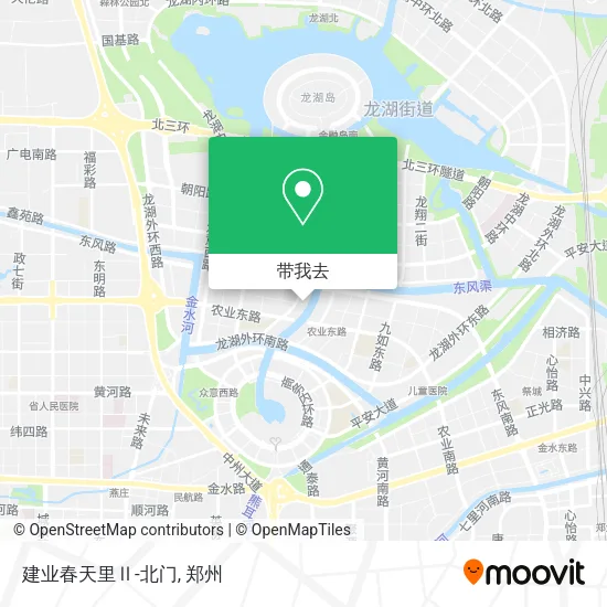 建业春天里Ⅱ-北门地图