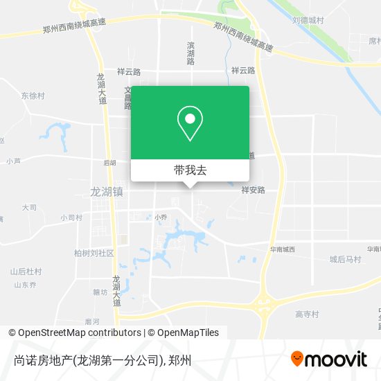 尚诺房地产(龙湖第一分公司)地图
