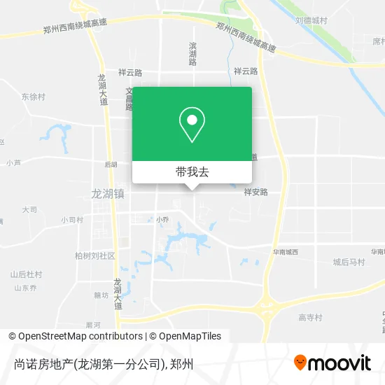 尚诺房地产(龙湖第一分公司)地图