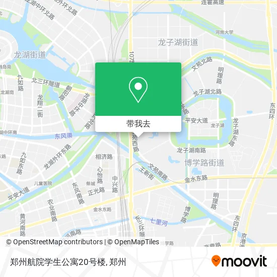 郑州航院学生公寓20号楼地图