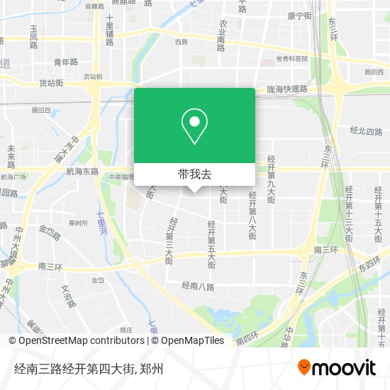 经南三路经开第四大街地图