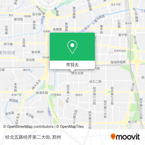 经北五路经开第二大街地图