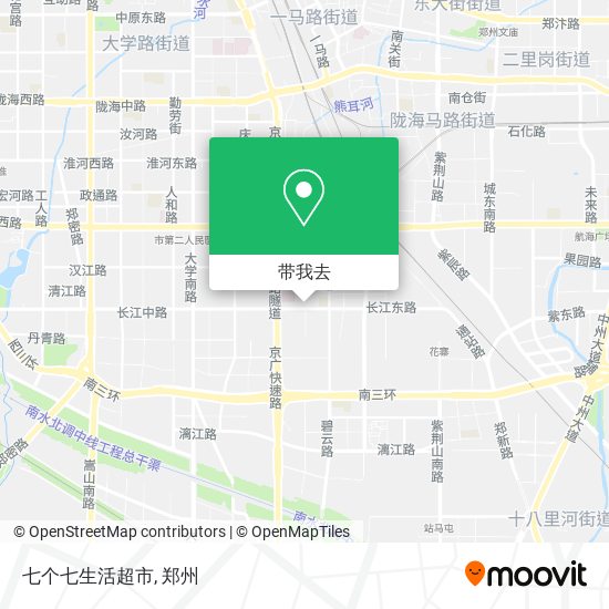 七个七生活超市地图