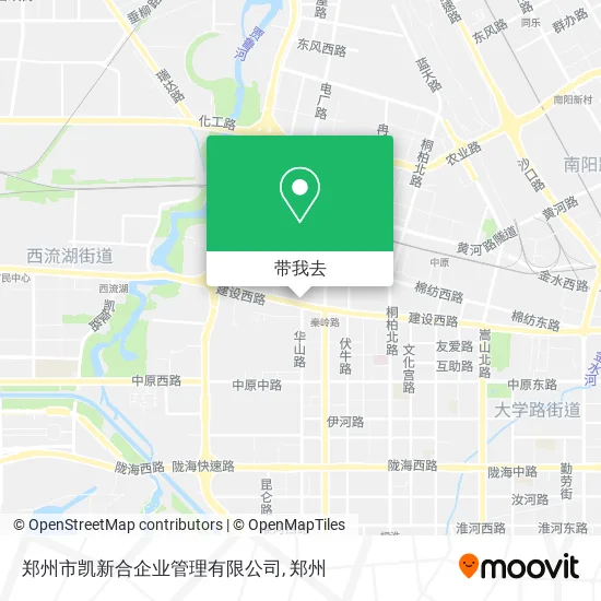 郑州市凯新合企业管理有限公司地图