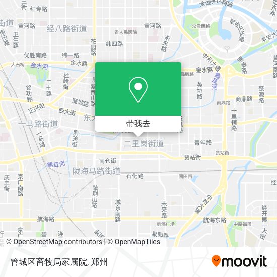 管城区畜牧局家属院地图