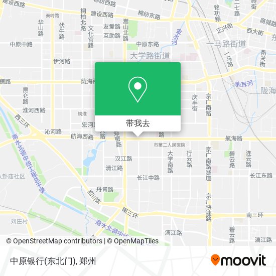 中原银行(东北门)地图