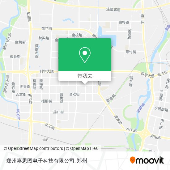 郑州嘉思图电子科技有限公司地图