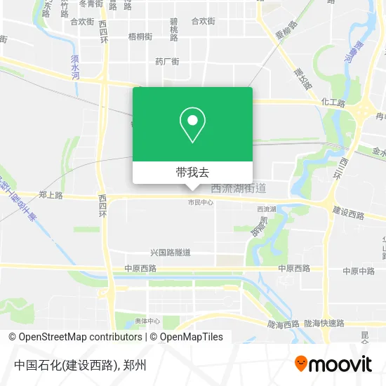 中国石化(建设西路)地图