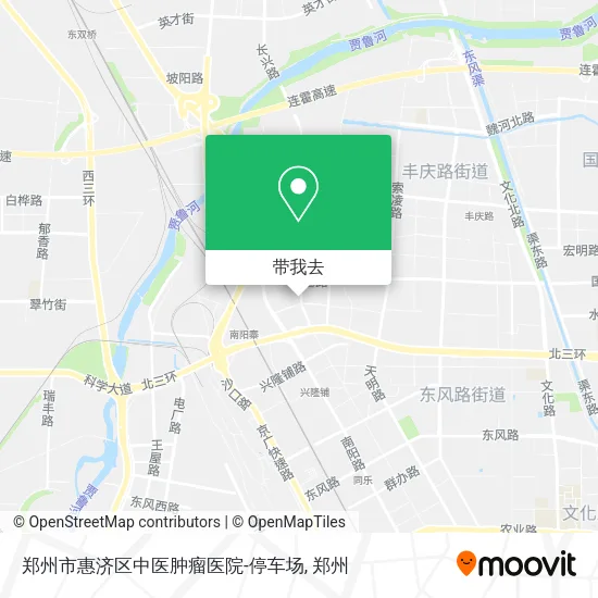 郑州市惠济区中医肿瘤医院-停车场地图
