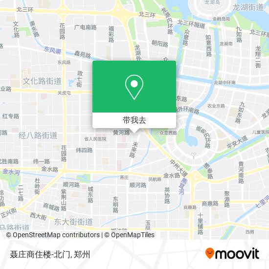 聂庄商住楼-北门地图
