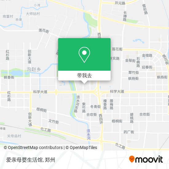 爱亲母婴生活馆地图