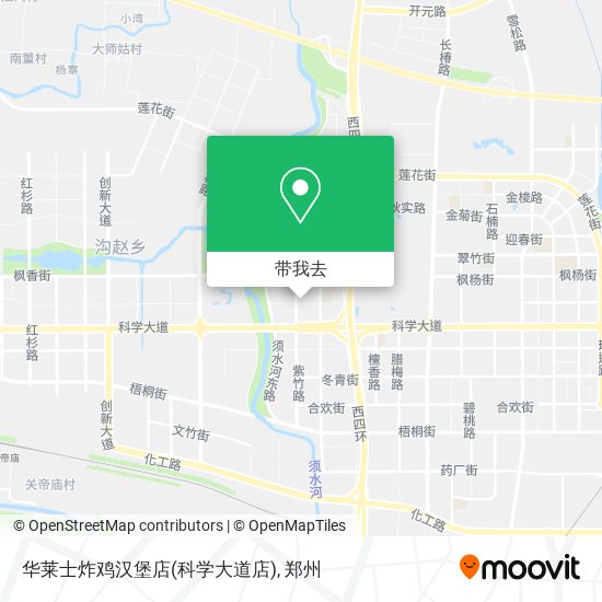 华莱士炸鸡汉堡店(科学大道店)地图