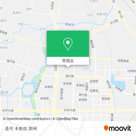 圣可.卡奈尔地图