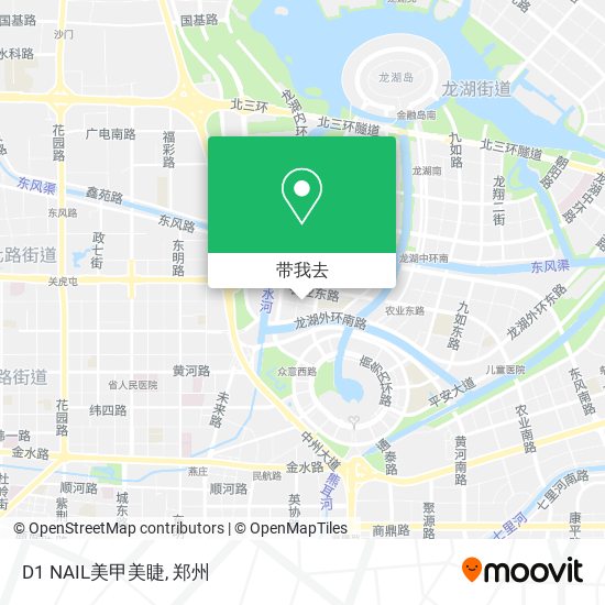 D1 NAIL美甲美睫地图