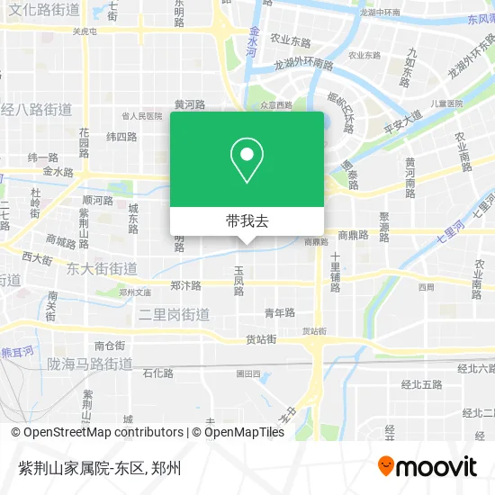 紫荆山家属院-东区地图