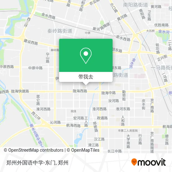 郑州外国语中学-东门地图