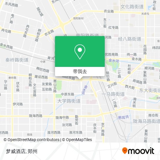 梦威酒店地图