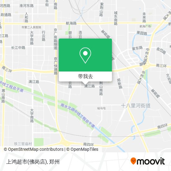 上鸿超市(佛岗店)地图